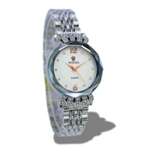 Rolex Ladies Luxurious Quartz Watch – Elegant & Stylish Timepiece